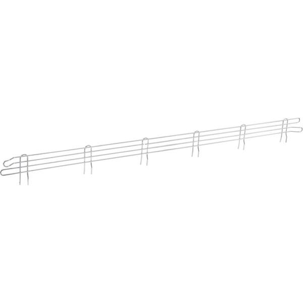 Nexel Stainless Steel Wire Ledge, 72W x 4H AL472S - main